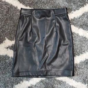 Faux leather Skirt